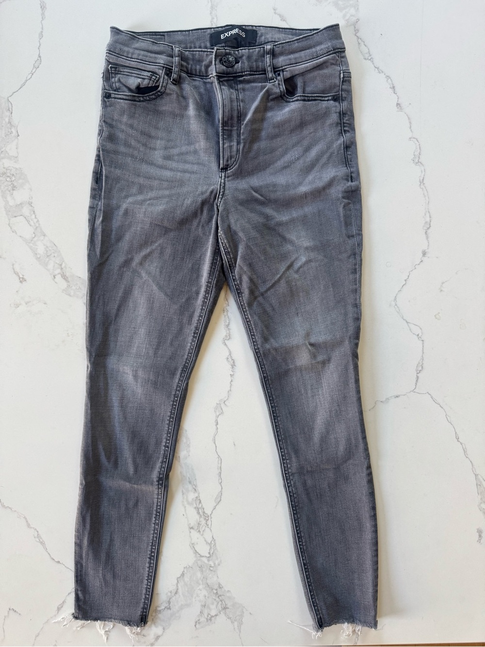 Express skinny jeans- ankle legging high rise- 8R
